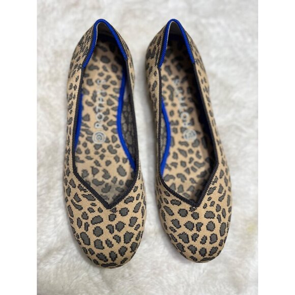Rothy’s leopard print ballet flats women shoe size 9.5 - Picture 8 of 8